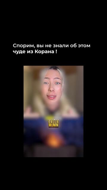 Спорим, вы не знали об этом чуде из Корана?  #palestine #ислам #коран → 👤 #Qalb_Mumin
