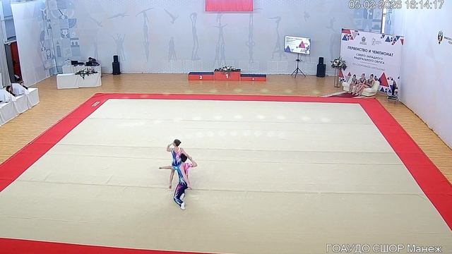 Акробатика СЗФО 2026 ||Леонтьева, Севрюков|| Смешанная пара: 11-16 | Санкт-Петербург — 1 упр. Акробатика СЗФО 2026 ||Леонтьева, Севрюков|| Смешанная пара: 11-16 | Санкт-Петербург — 1 упр.