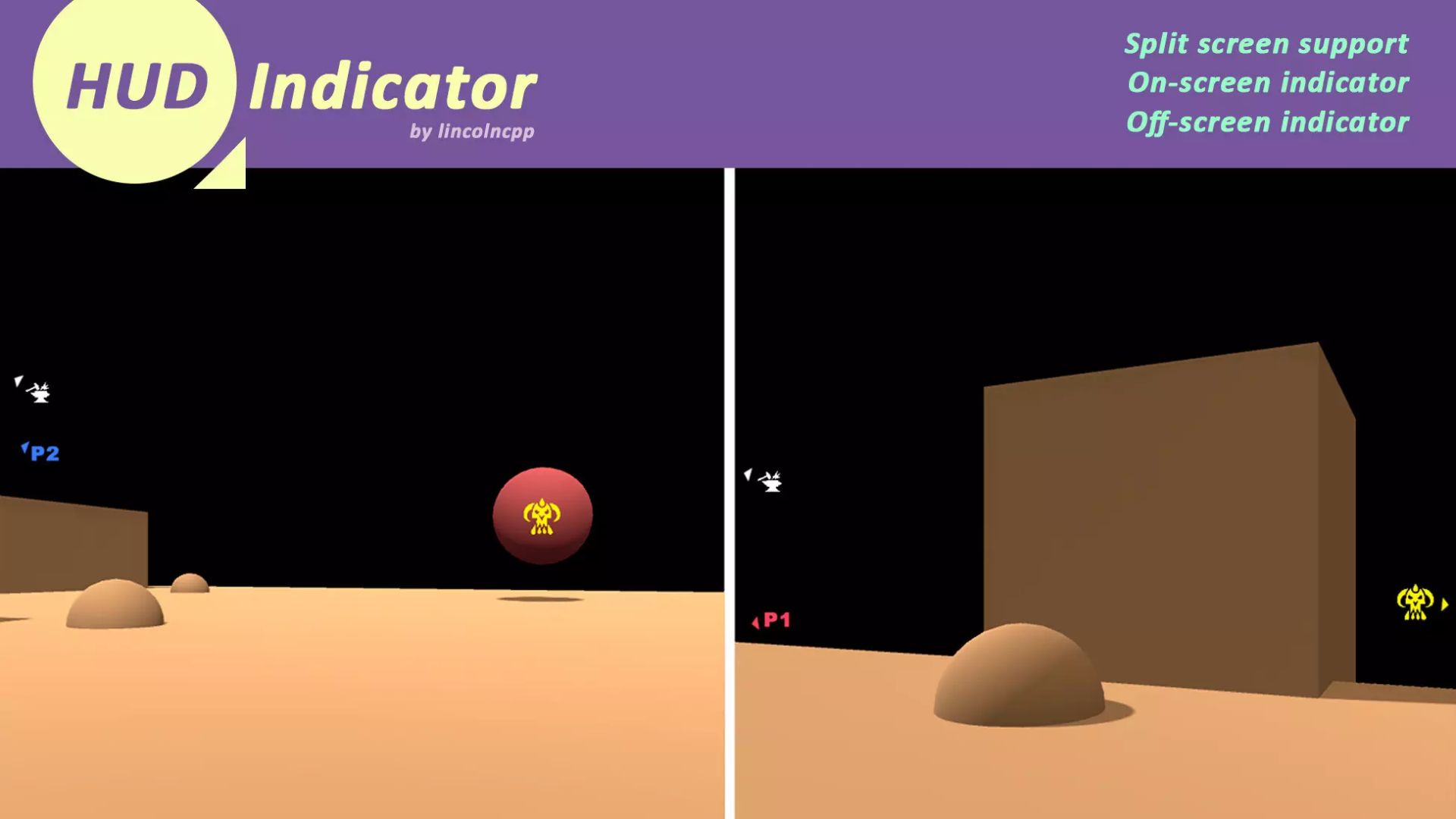Asset Unity - HUD Indicator (Индикатор HUD) смотреть онлайн