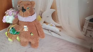 Благодать. Вяжу по бесплатным МК. 1 отчёт. Северный мишка.