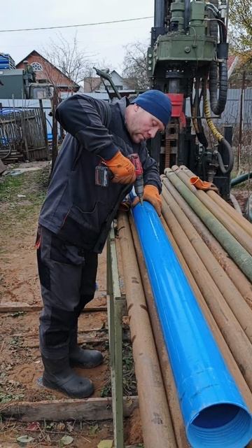 Бурение скважин на воду малогабаритной установкой, г.Тула.