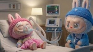 Лабубу и грустная история. Несчастный случай. Денег нет... 🚑💔