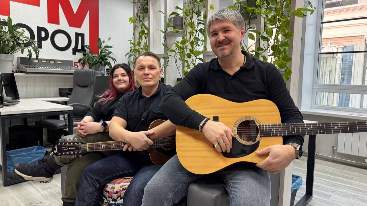 Группа «Резервная копия» на Город FM Группа «Резервная копия» на Город FM