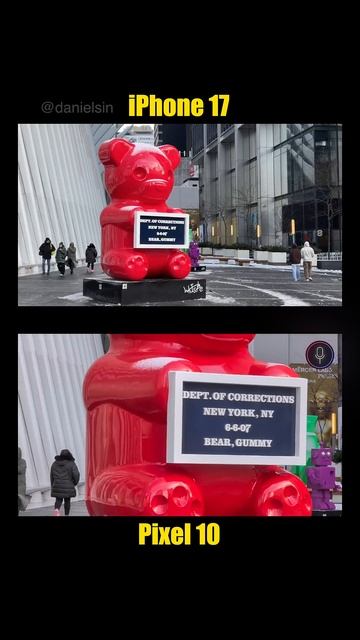 iPhone 17 vs Pixel Video Zoom Tест!