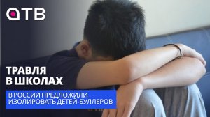 Травля в школах. В Общественной палате России предложили изолировать детей-буллеров