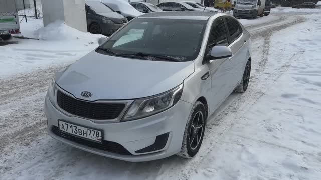 KIA RIO 2013г 1.4 АТ 171 т.км. смотреть онлайн