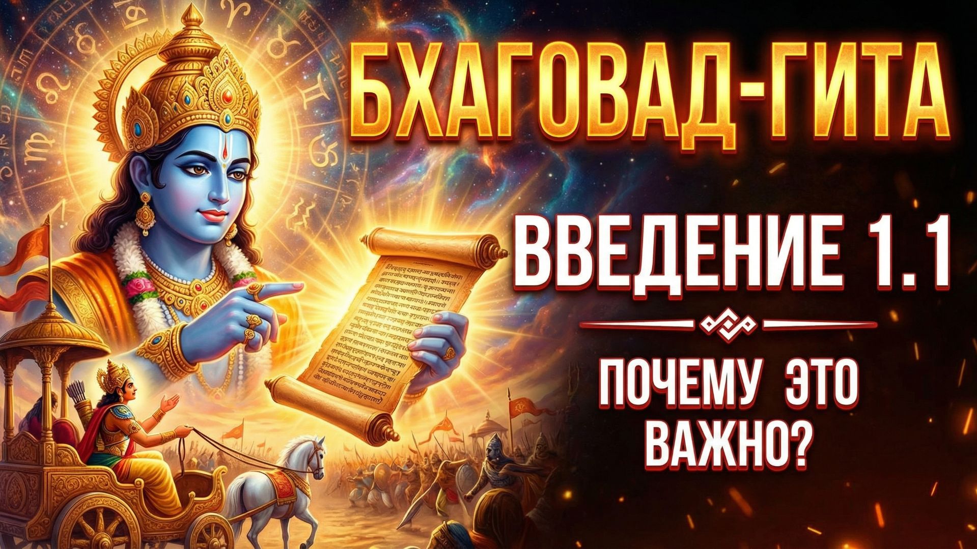«Бхагавад-гита как она есть». Почему 99% переводов искажают суть? Истинный смысл Гиты. Введение 1.1
