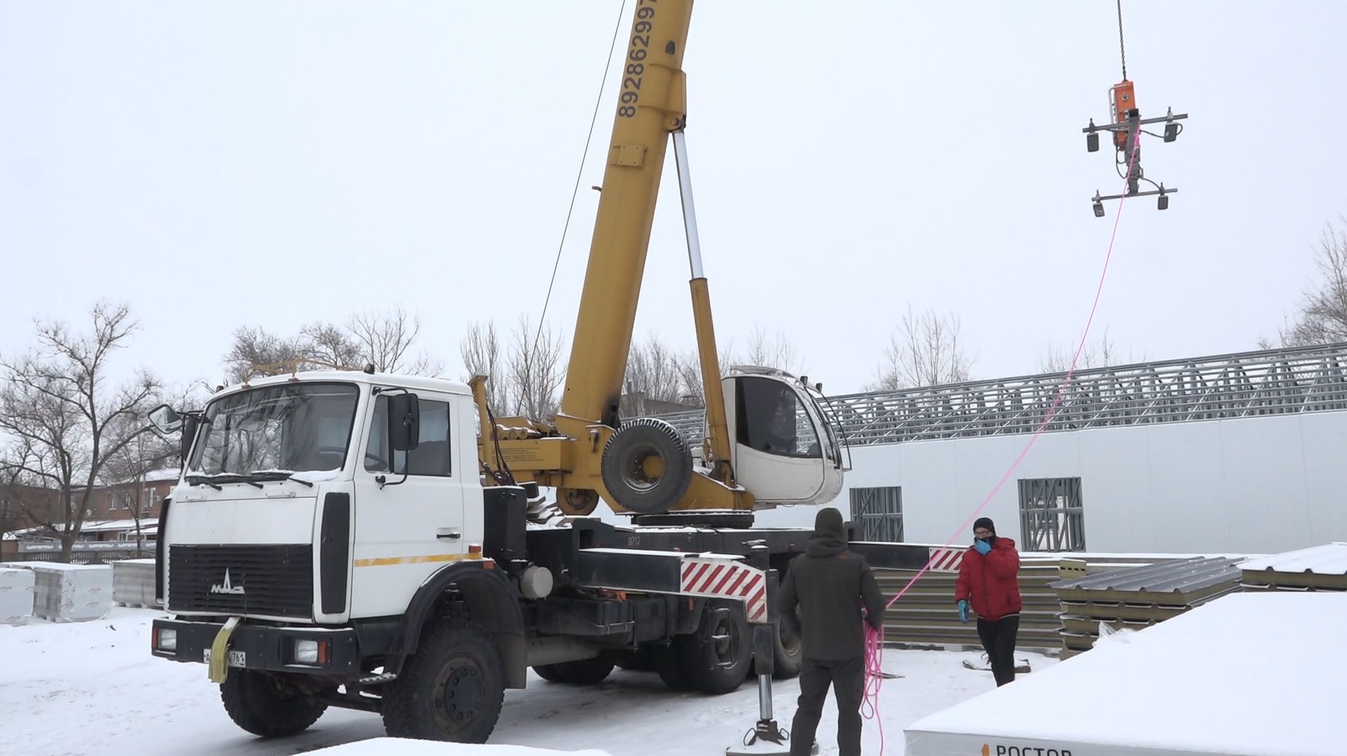 В посёлке Юловский устанавливают модульную врачебную амбулаторию, есть проблемы смотреть онлайн