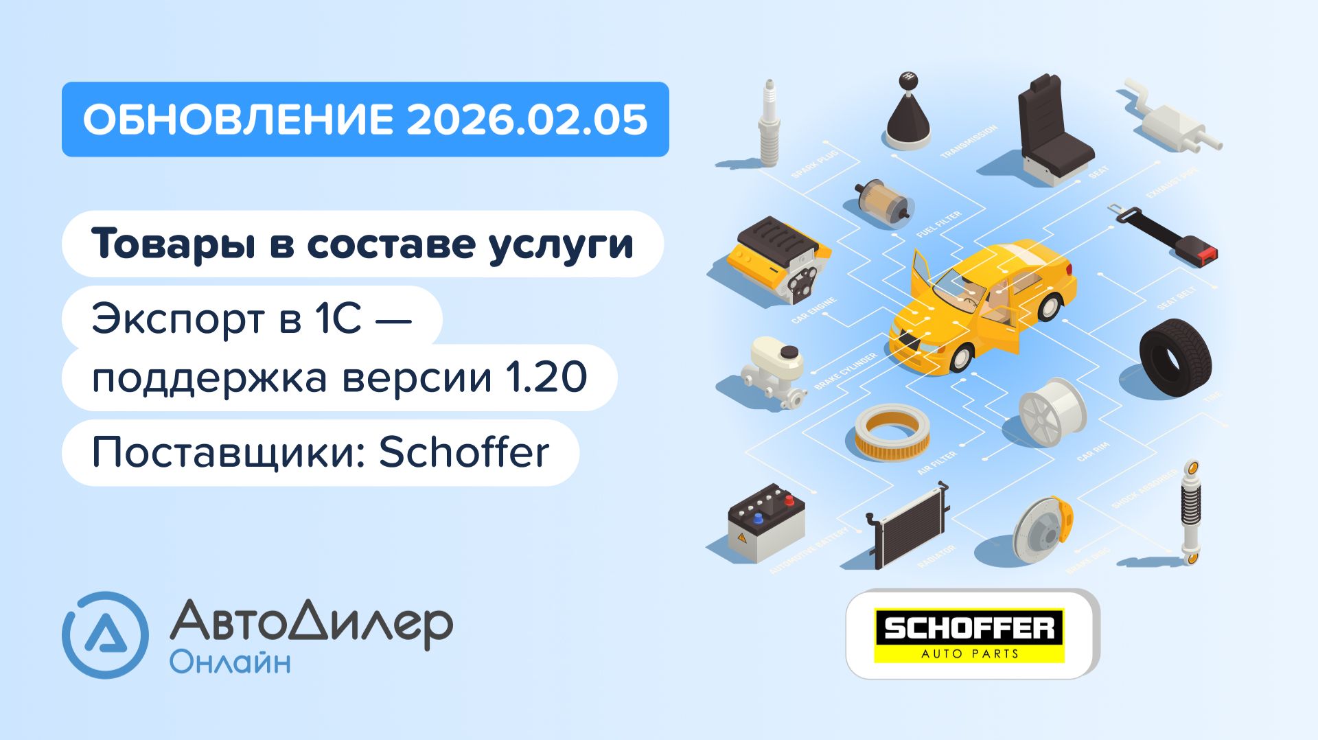 АвтоДилер Онлайн. Что нового в версии 2026.02.05 – Программа для автосервиса и СТО — autodealer.ru смотреть онлайн
