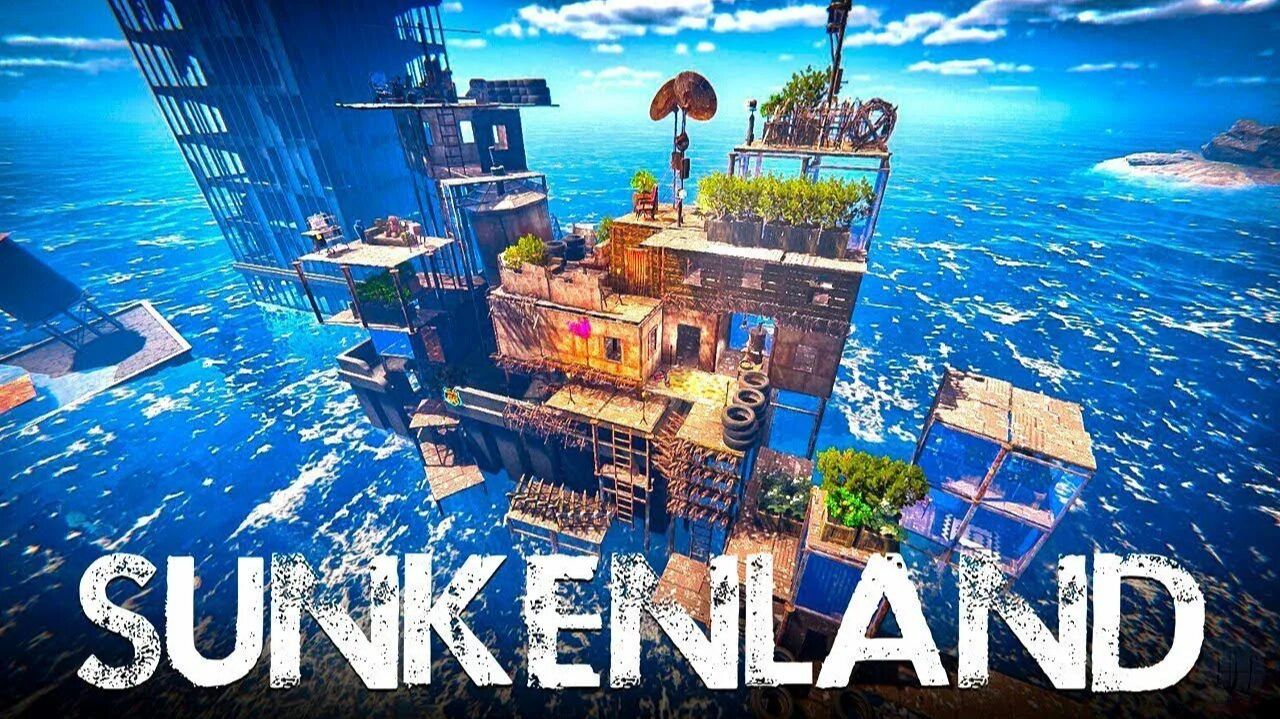 Sunkenland. Выживание№ 5. Рейд соседей, увеличиваем захваченные точки. смотреть онлайн