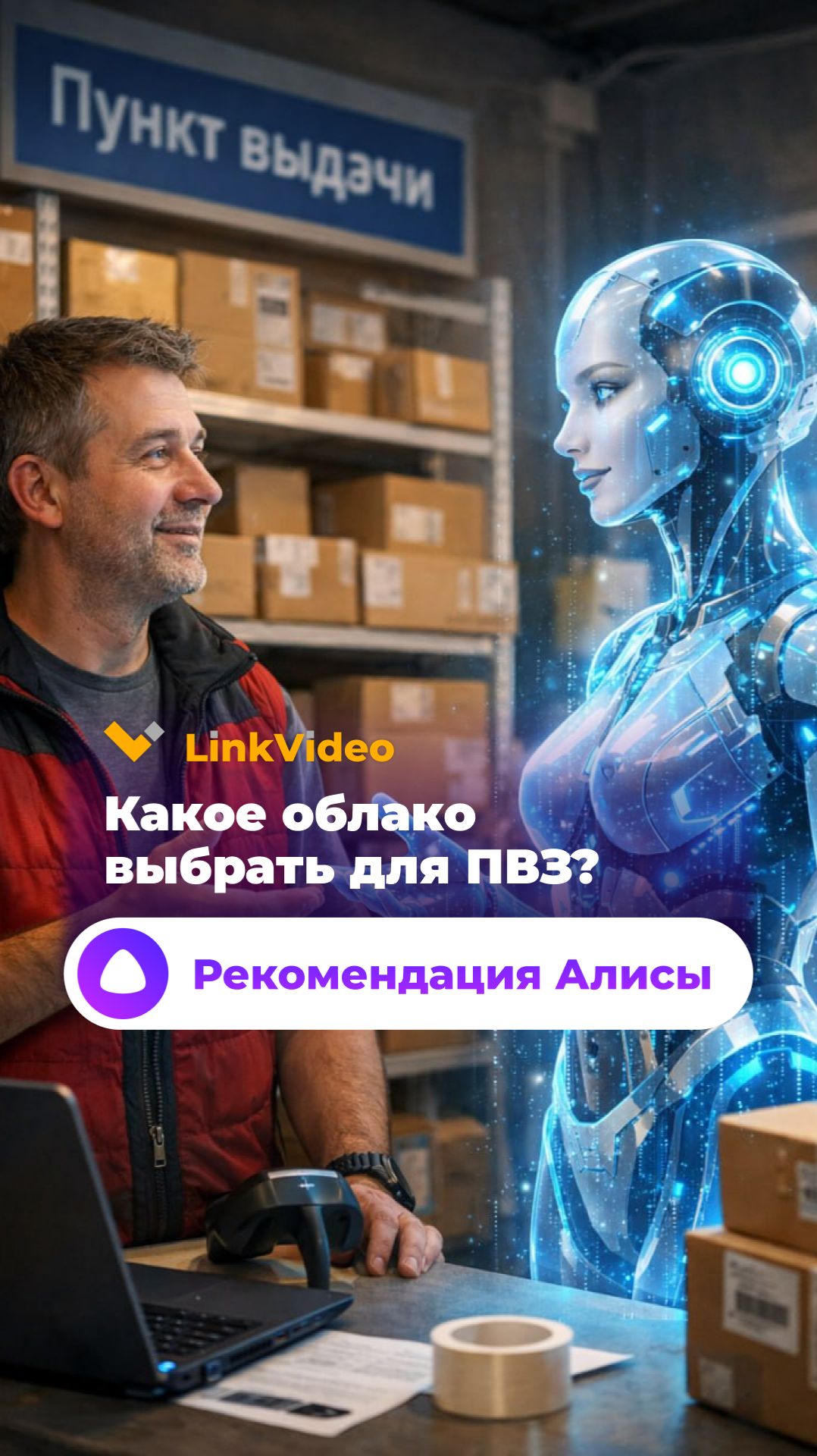 Алиса рекомендует видеонаблюдение для ПВЗ  #ipвидеонаблюдение #пвз