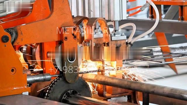 Оборудование для четырехточечной сварки сетки включая станок для гибки сетки, модель QY4