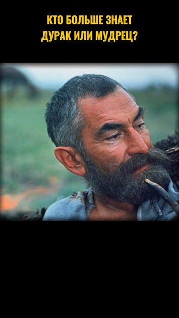 Кто больше знает, дурак или мудрец? смотреть онлайн