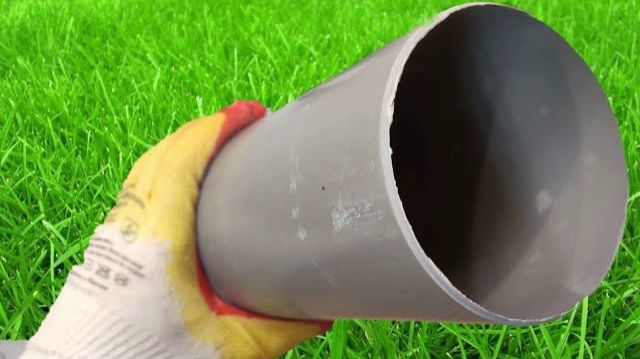 Классная идея с пластиковой трубы! Жаль, что я не знал об этом раньше!