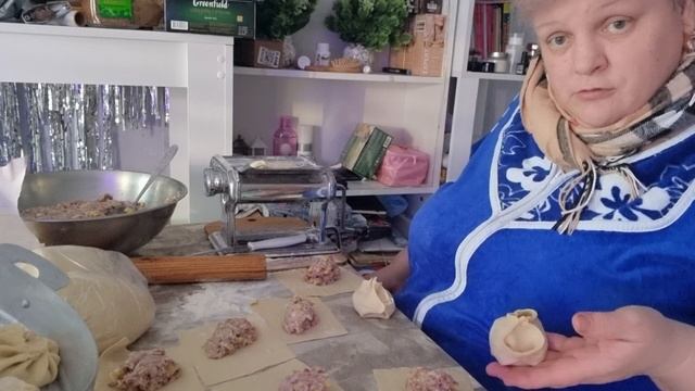 Всем приветик готовлю манты 👍😊 смотреть онлайн