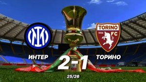 Интер — Торино. Кубок Италии, 1/4