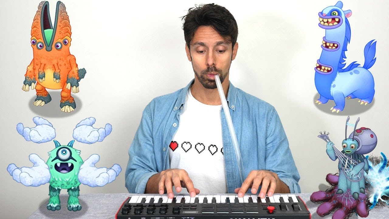 My Singing Monsters Островок Тени: Реальные Инструменты vs. Монстров! смотреть онлайн