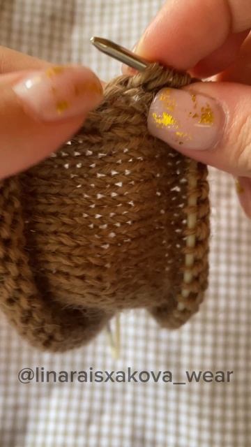 Набираем петли с кромочных