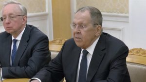 Сергей Лавров провел переговоры с председателем Нацсобрания Армении Аленом Симоняном.