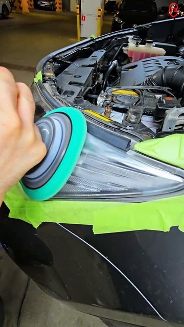 Мойка М3. Полировка фар