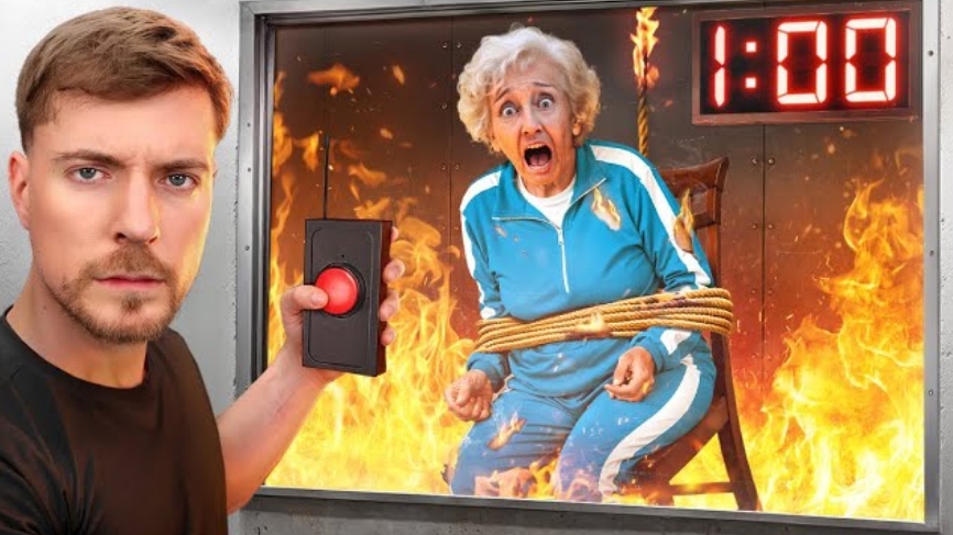 Каждую минуту один человек выбывает, оставшийся получит 500000$. Мистер Бист. смотреть онлайн