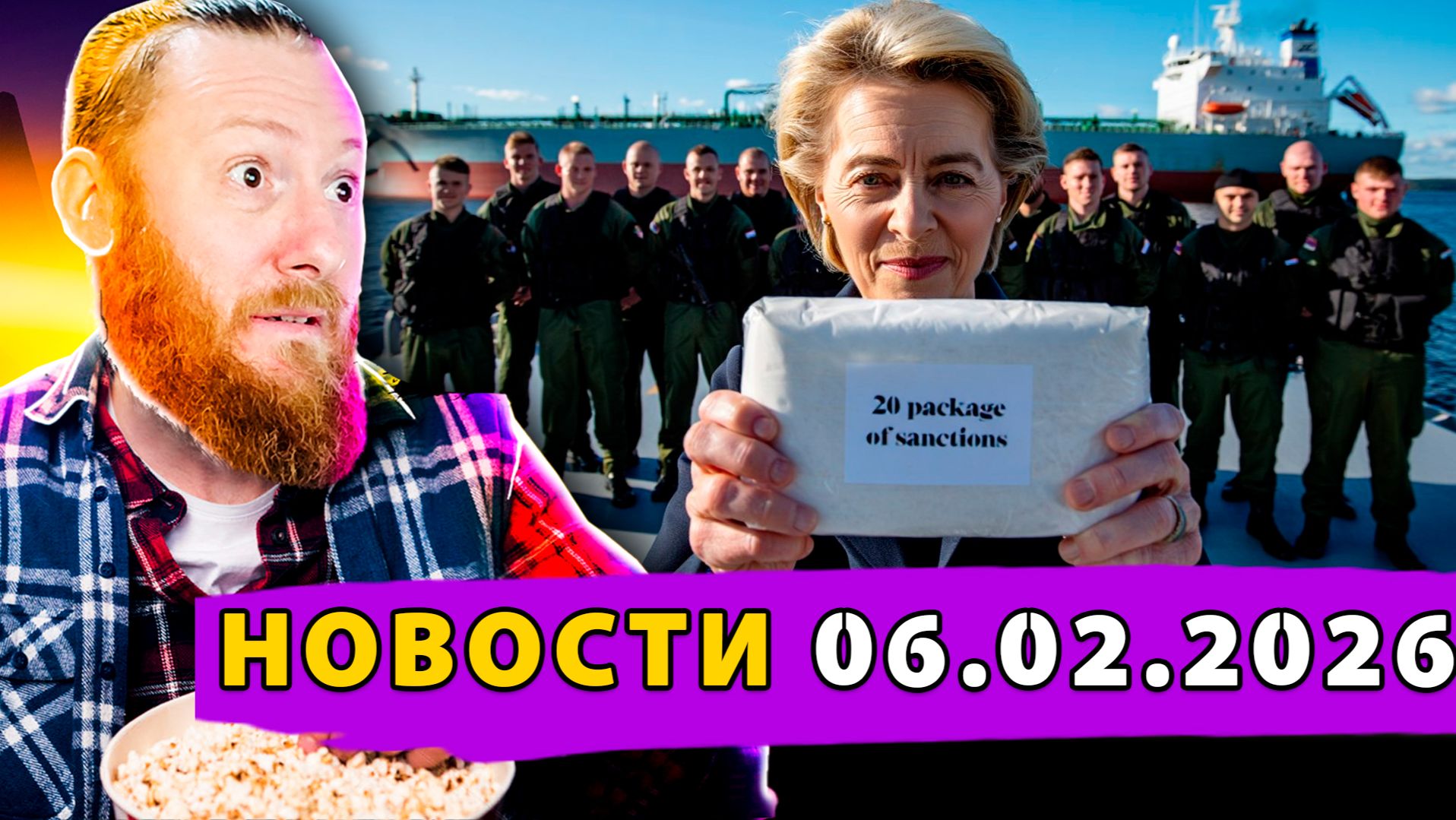 Эстонский спецназ против РФ! Флюгер Мерца! 20-й пакет санкций! смотреть онлайн