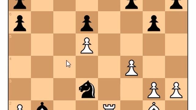 Михаил Таль гениально жертвует _качество_ в конце партии Бронштейну и выигрывает на удивление публик смотреть онлайн