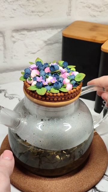 чайник голубика земляника