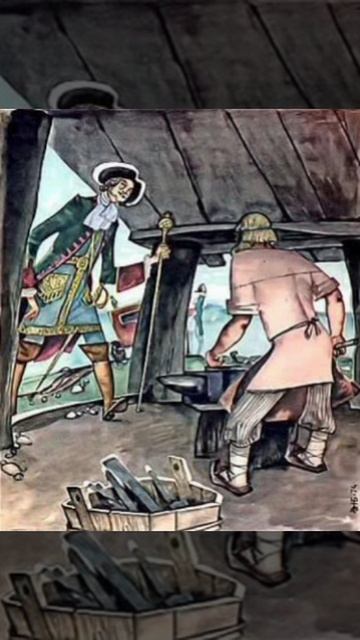 Русская Народная Сказка. Пётр Великий и Кузнец. смотреть онлайн
