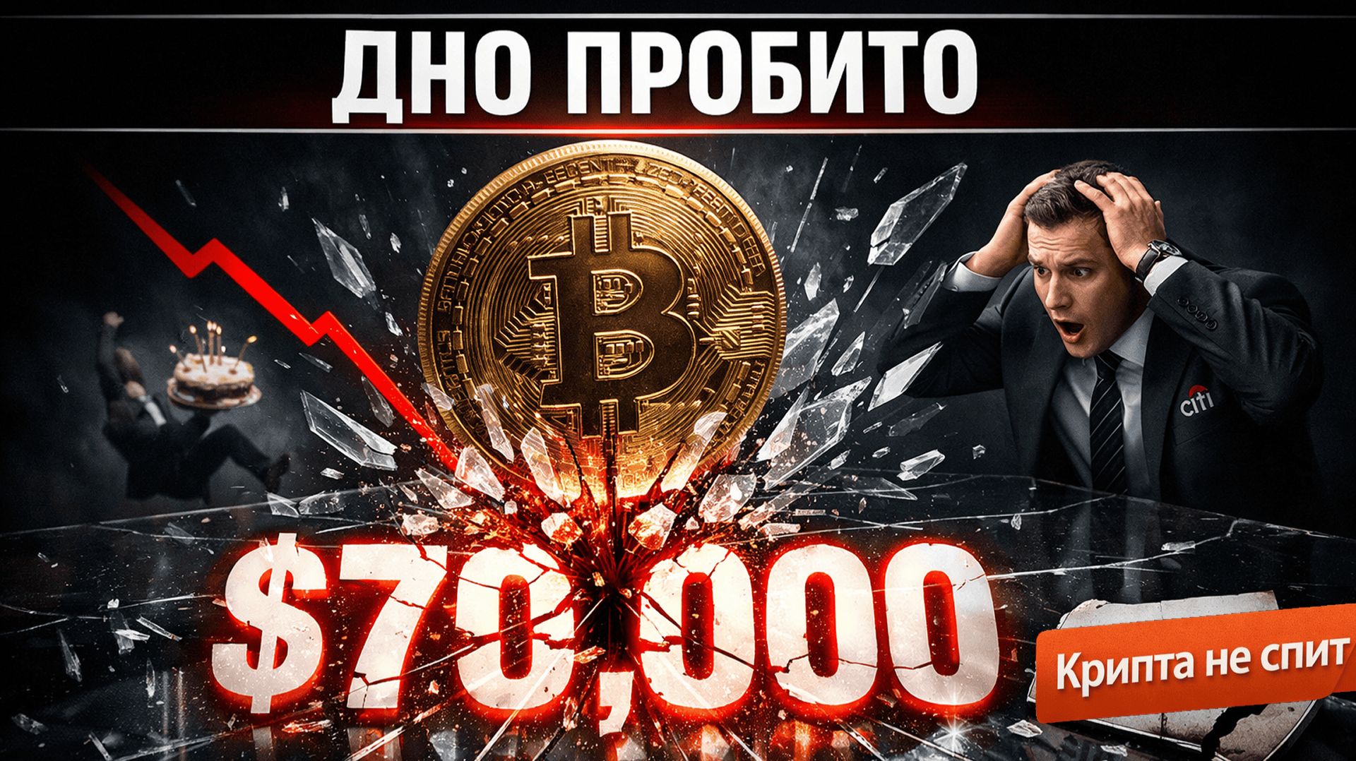 Ключевой уровень пробит: Это конец? Убытки Сэйлора на $2.5 млрд | Крипта не спит 05.02.2026 смотреть онлайн