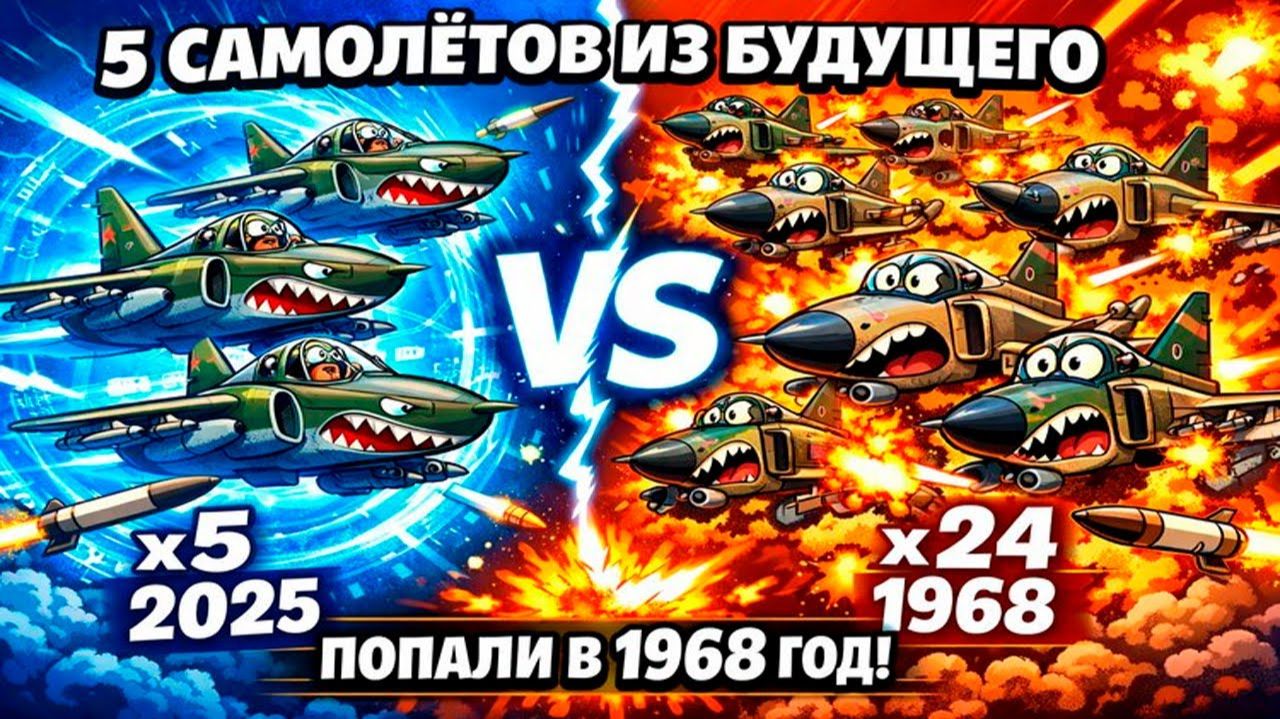 ЧТО ЕСЛИ 5 САМОЛЁТОВ Су-25 «Грач» окажутся во ВЬЕТНАМЕ в 1968 году? ЧТО ЕСЛИ 5 САМОЛЁТОВ Су-25 «Грач» окажутся во ВЬЕТНАМЕ в 1968 году?