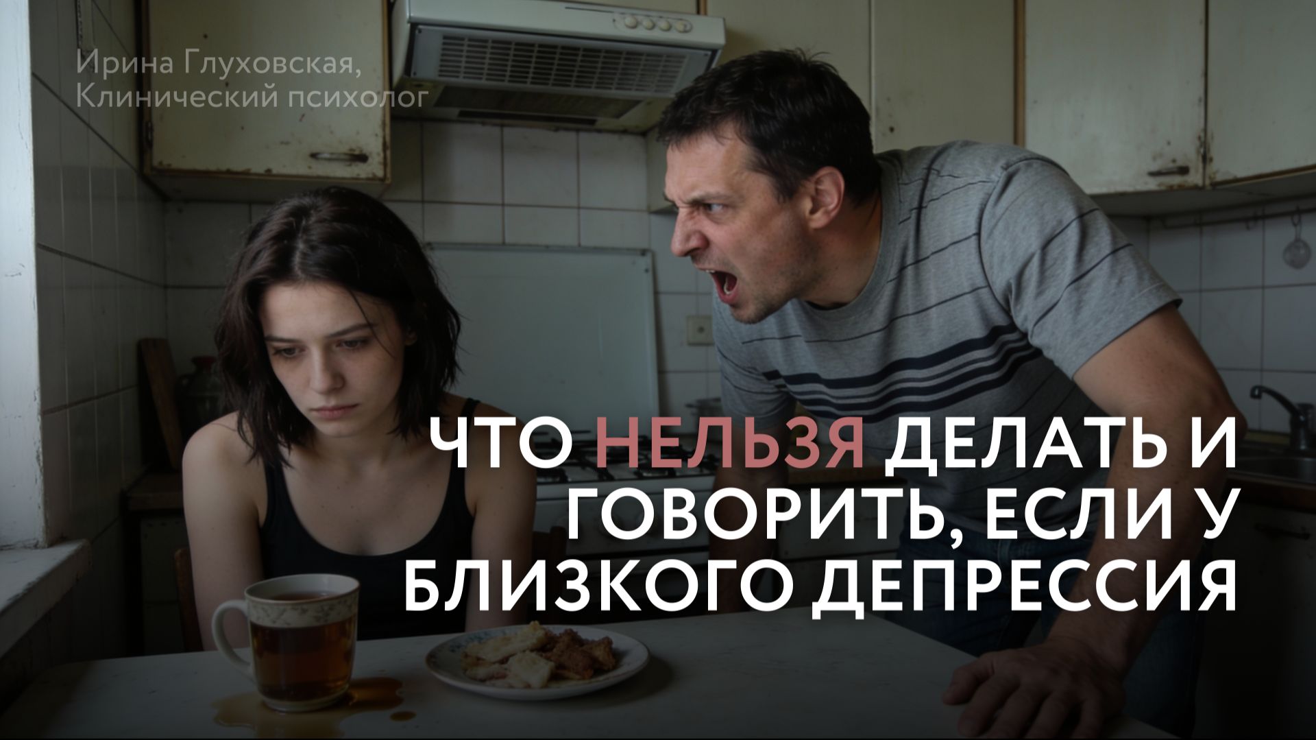 У твоего близкого депрессия? Вот как ПОМОЧЬ, а не ухудшить!