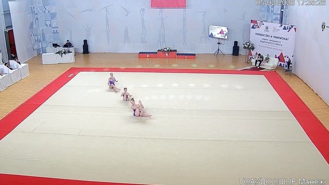 Акробатика СЗФО 2026 ||Дроздова, Константинова, Волкова|| Тройка: 13-19 | Санкт-Петербург — 1 упр. Акробатика СЗФО 2026 ||Дроздова, Константинова, Волкова|| Тройка: 13-19 | Санкт-Петербург — 1 упр.