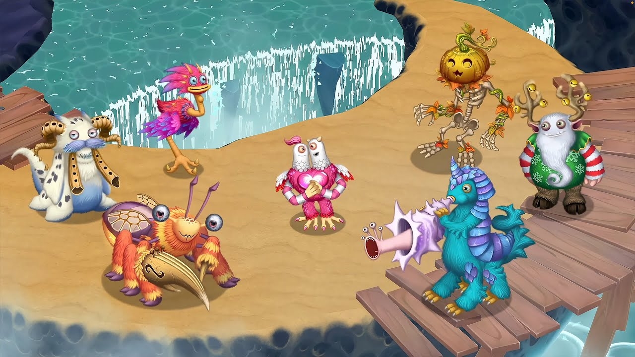 Остров Странников - Вся Песня 4 Волна - My Singing Monsters (Мои Поющие Монстры, Msm, Мсм) смотреть онлайн