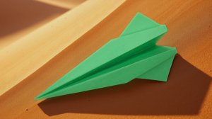 Как сделать далеко летающий самолет из бумаги ✈ Как сделать оригами самолет из бумаги