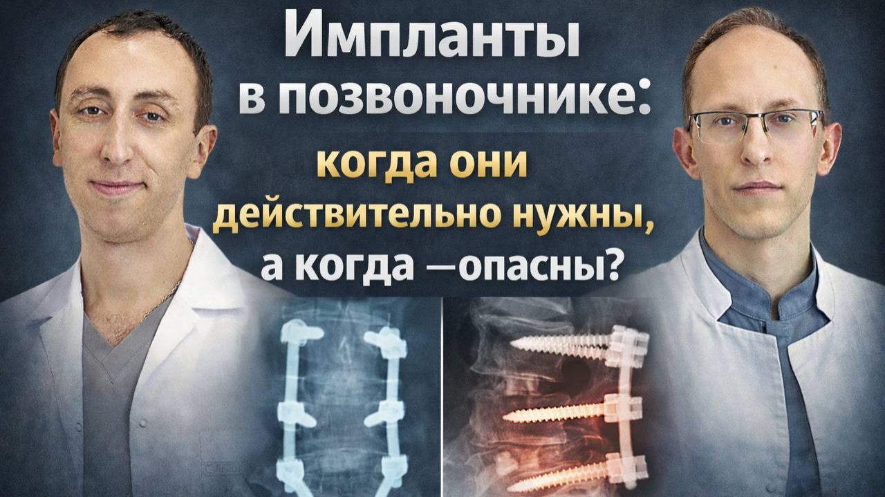 Правда об имплантах в позвоночнике: ошибки, риски и что скрывают от пациентов