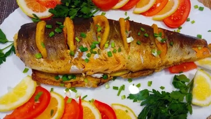 Горбуша в духовке Горбуша в духовке