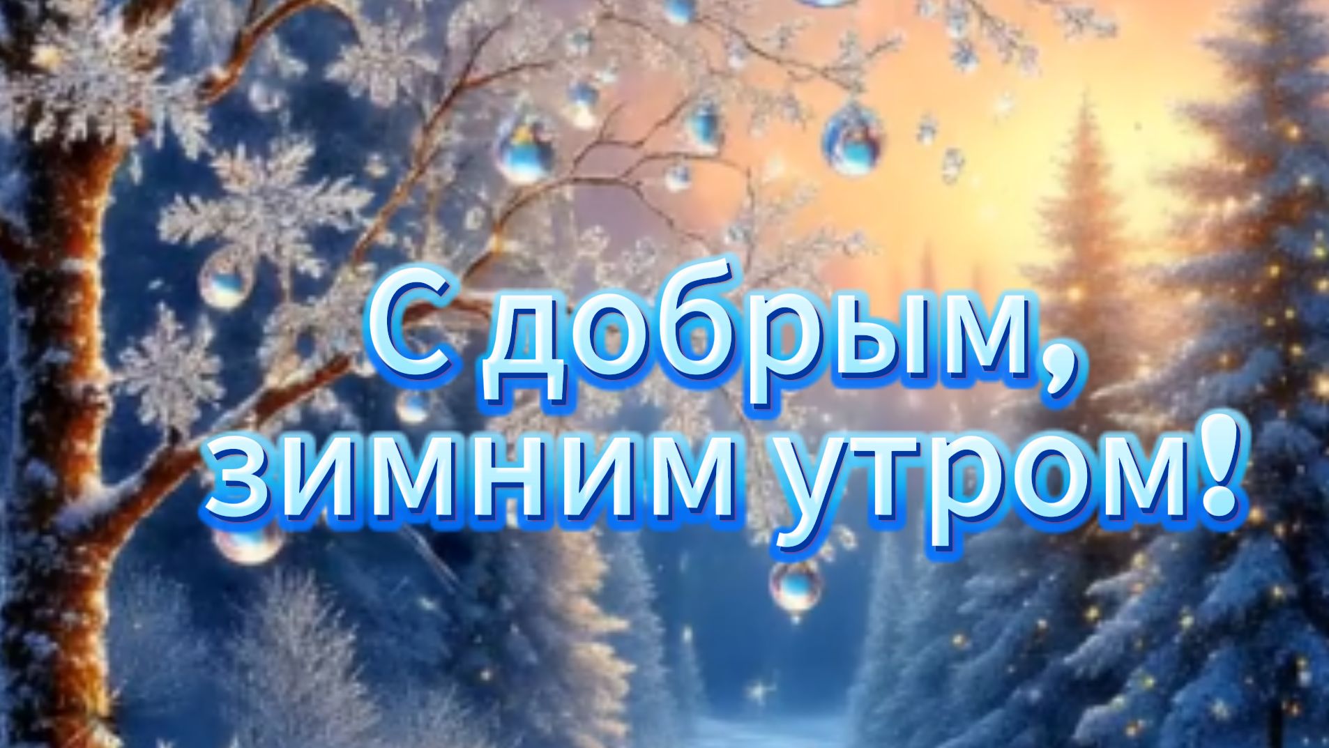 С добрым,зимним утром! смотреть онлайн