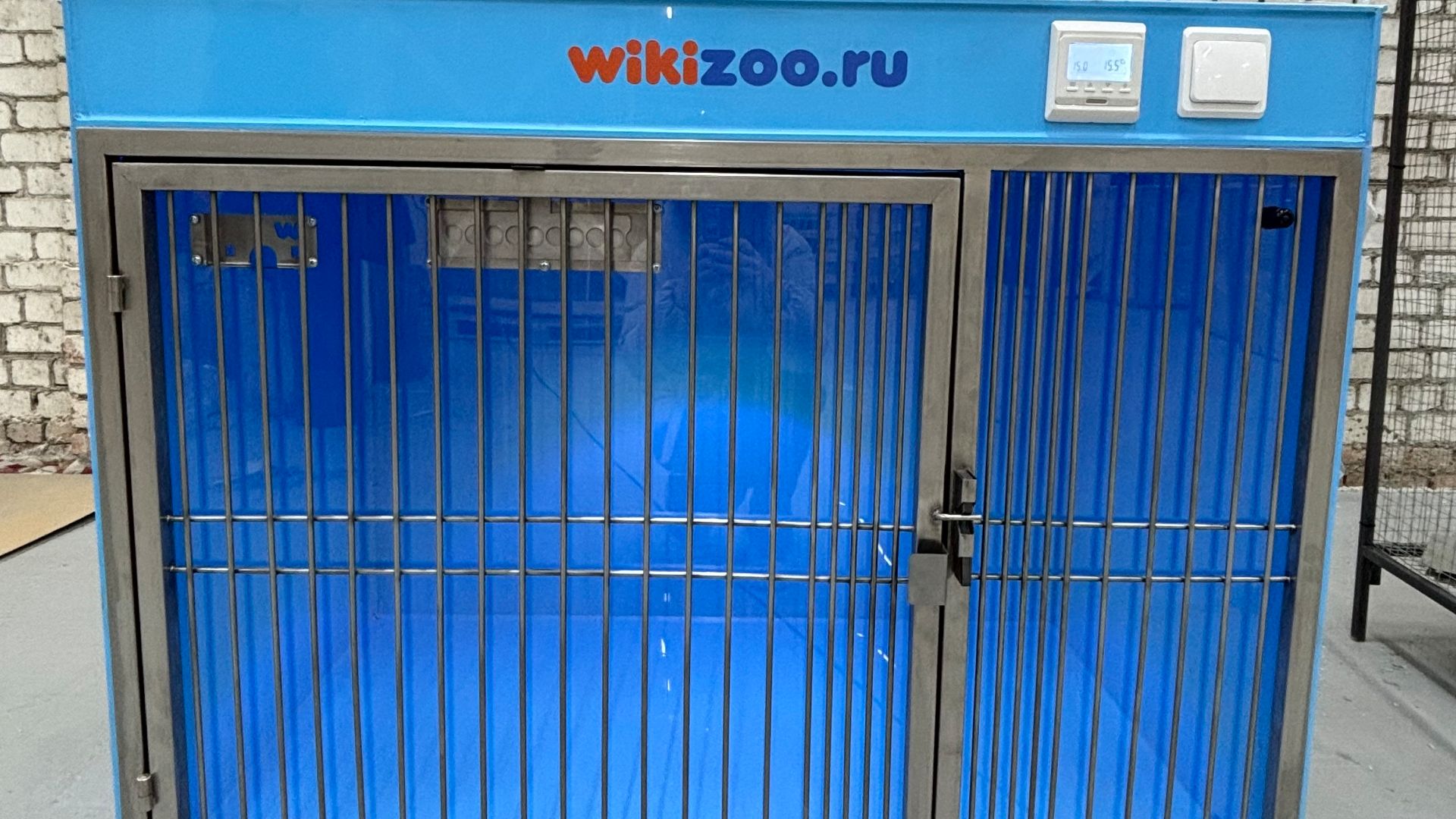 Модуль 1 клетка 1 ярус из полипропилена и нержавеющей стали Модуль 1 клетка 1 ярус из полипропилена и нержавеющей стали