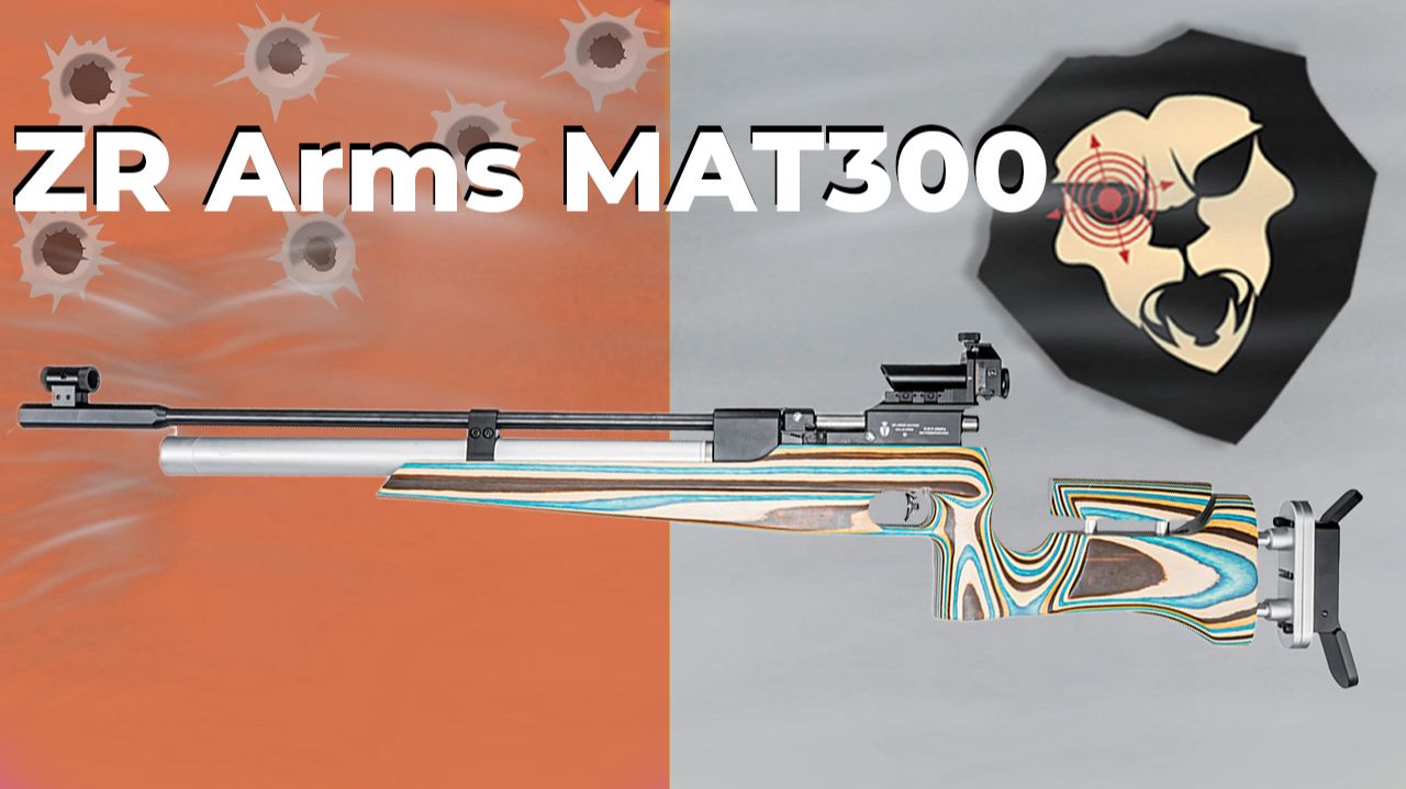 Пневматическая винтовка ZR Arms MAT300 4.5 мм ламинат PCP