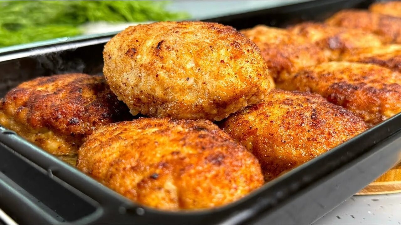 Сочные куриные котлетки