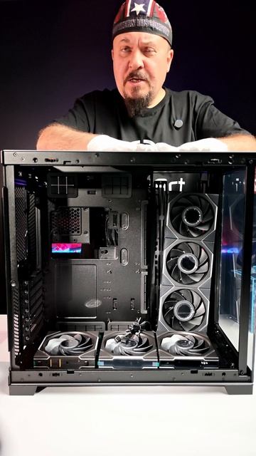 Идеальный Airflow (воздушный поток) в Lian Li O11 Как Правильно Расставить Вентиляторы в Сборке ПК