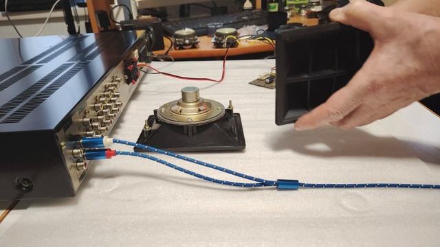 Проверка динамиков TECHNICS 65PH34SD