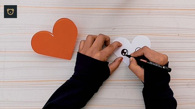 Цветок-валентинка из бумаги — милый подарок на 14 февраля 🌸