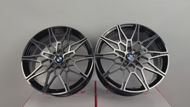 Диски CN Forged 1233 20 8.5/9.5J Black Machined Face