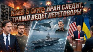 🚨Меркурис | Рютте в Киеве: Пустое слово, Украина под ударами? Иранские дроны vs флот США