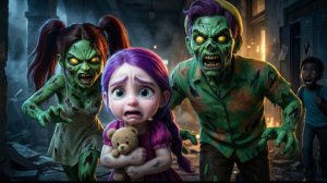 Руми и Мира спасаются от заговора зомби. Охотники на демонов.