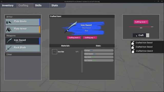 Урок RPG 46. Случайные характеристики для создаваемых предметов (Unreal Engine 5)