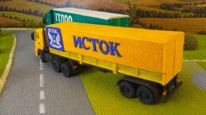 Вязаный макет города масштаб 1/43. Про машинки