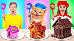 КУЛИНАРНЫЙ СУПЕР ЧЕЛЛЕНДЖ Я ПРОТИВ БАБУШКИ С КОТИКОМ